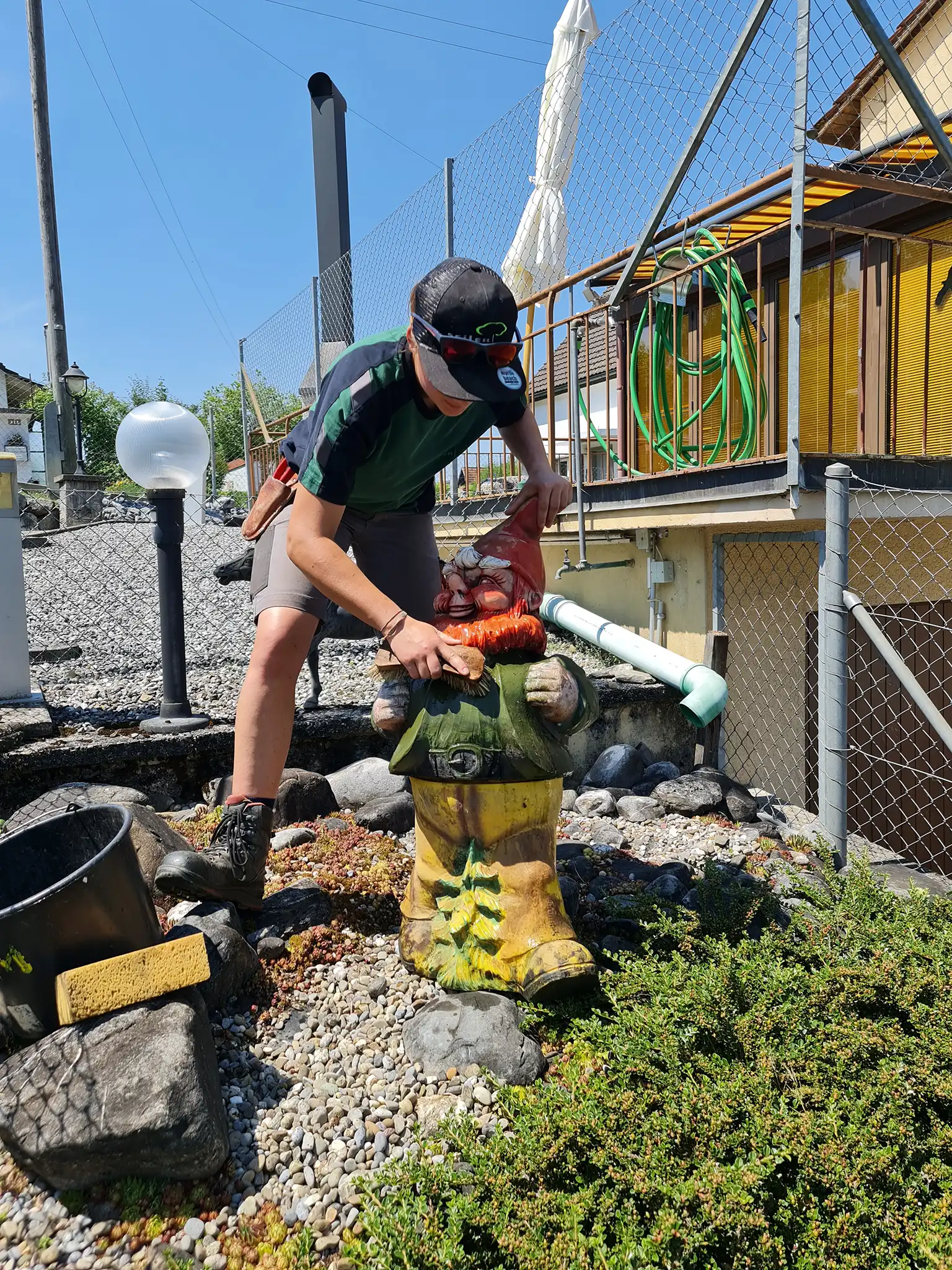 Gärtner im Einsatz
